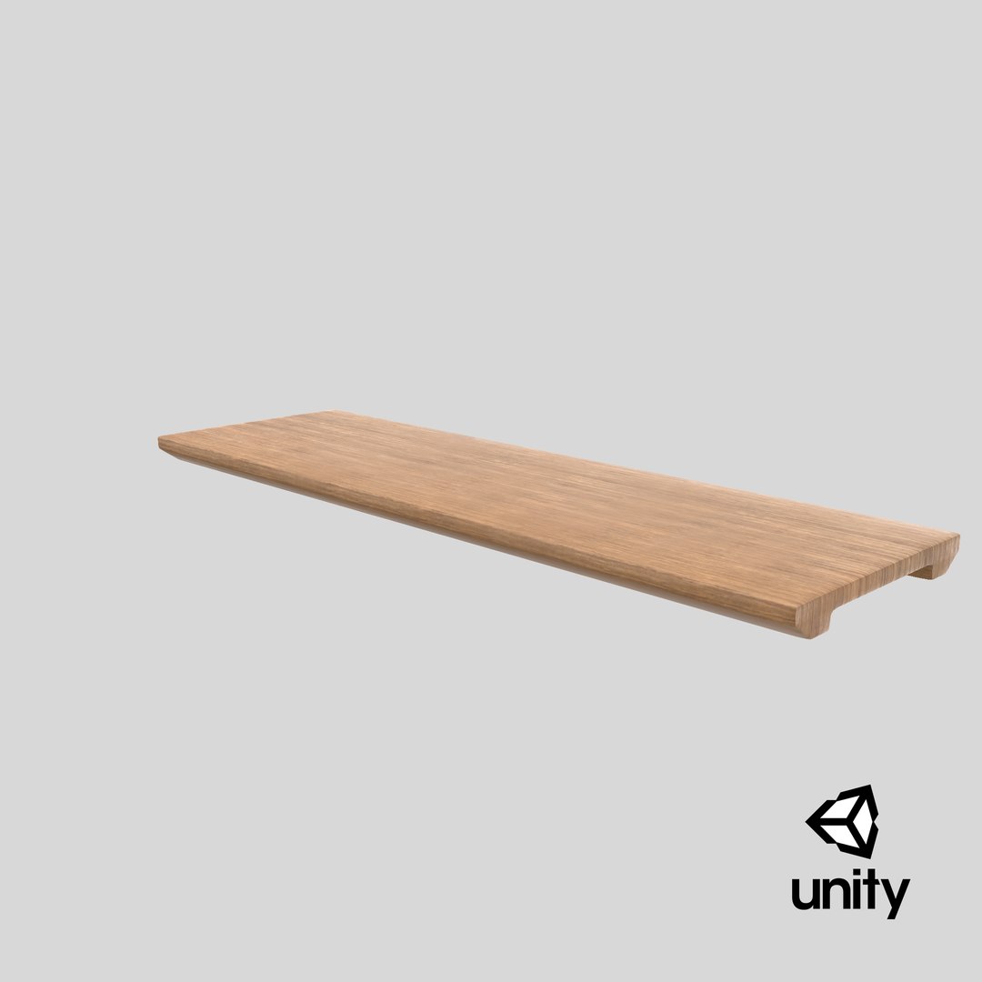 Realistic Notch Wood Server 3D Model - TurboSquid 1465020