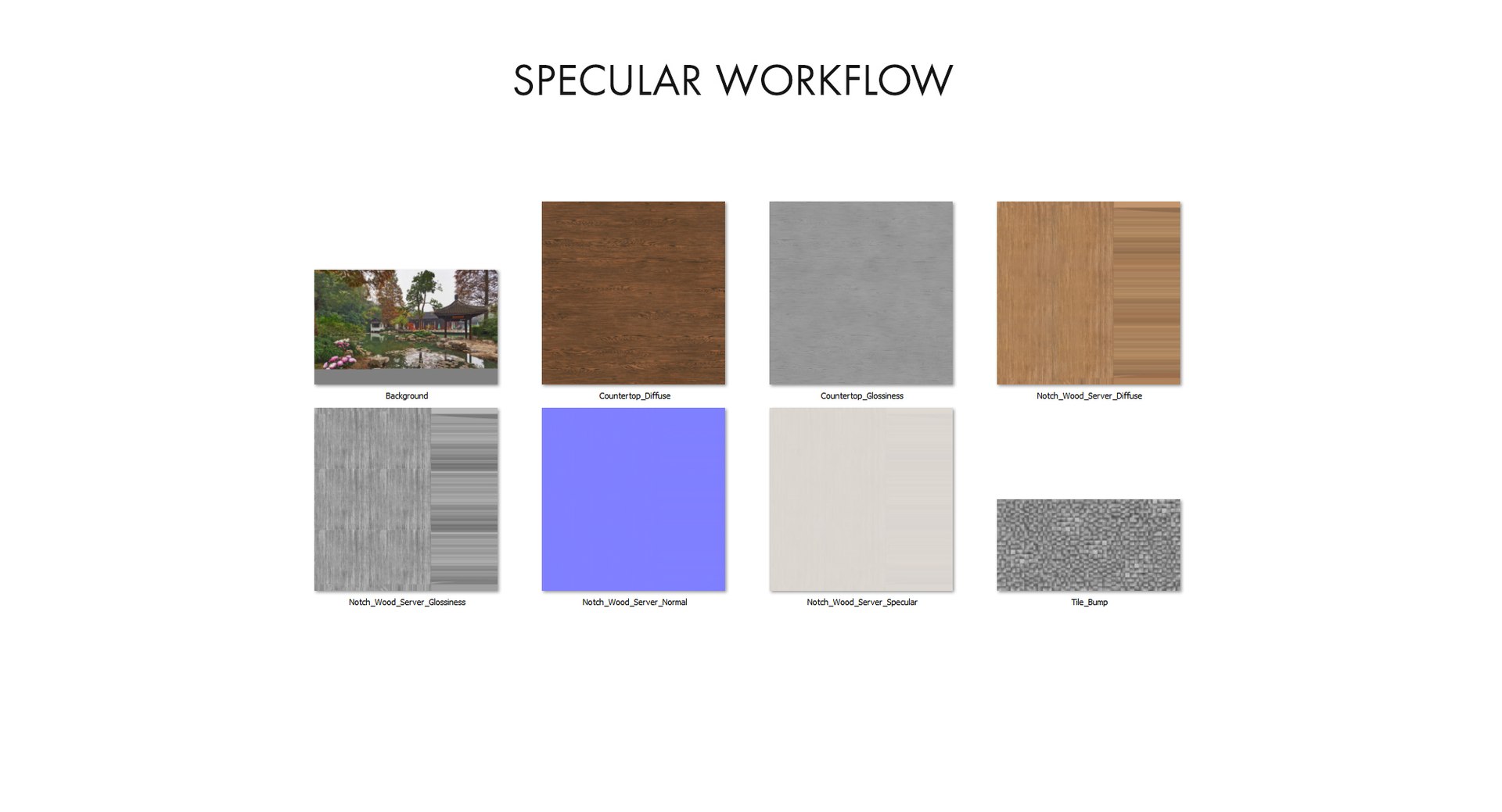 Realistic Notch Wood Server 3D Model - TurboSquid 1465020