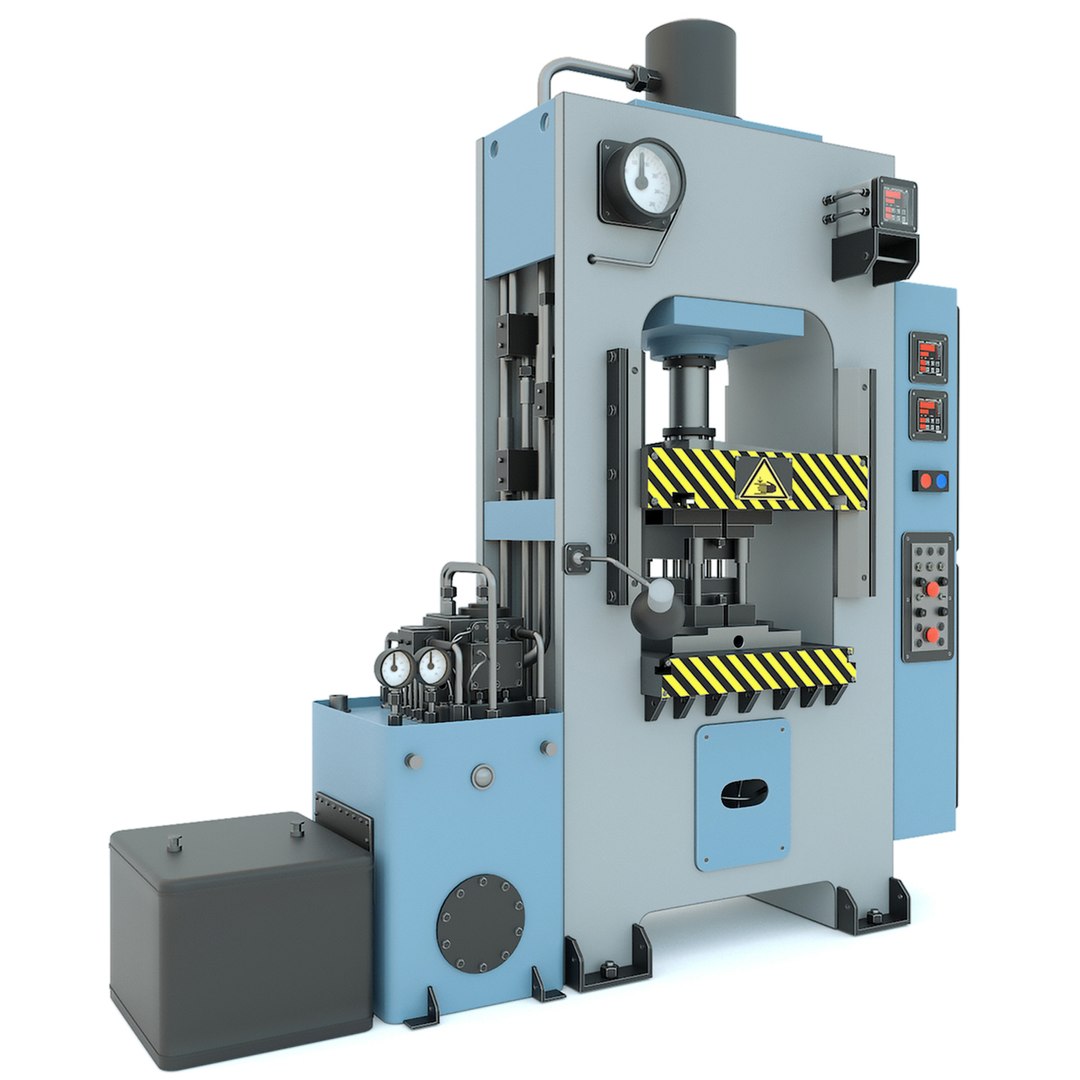 3D D2430 Hydraulic press - Industrial machine tool https://p.turbosquid.com/ts-thumb/YZ/5g3Jah/Be/hydraulicpressd2430_002/jpg/1635782265/1920x1080/fit_q87/3a2bb3abd42ce260713f71b24ff11454999a2496/hydraulicpressd2430_002.jpg