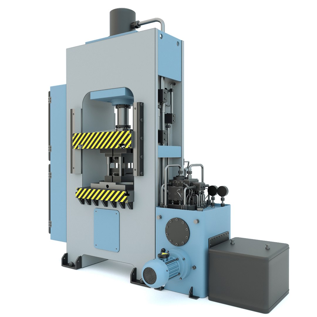 3D D2430 Hydraulic press - Industrial machine tool https://p.turbosquid.com/ts-thumb/YZ/5g3Jah/d1/hydraulicpressd2430_005/jpg/1635782266/1920x1080/fit_q87/79546a91e9af52a45dd06279a339215aafa229aa/hydraulicpressd2430_005.jpg