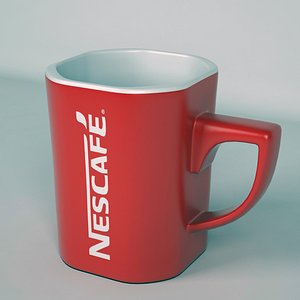 3D nescaf coffee