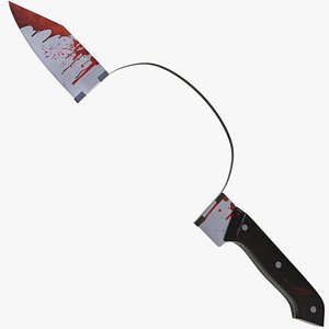 Halloween Headband With Fake Knife