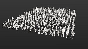 3D Crowd Set-01 275