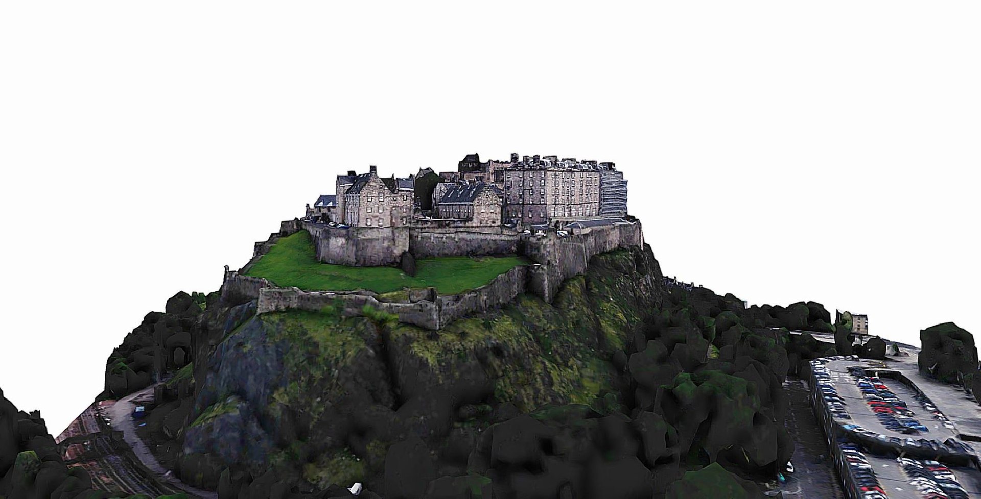 3D Edinburgh Castle - TurboSquid 2037785