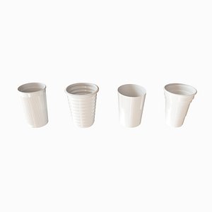 Plastic cup collection - 4 x different designs - 3D assets 3D model