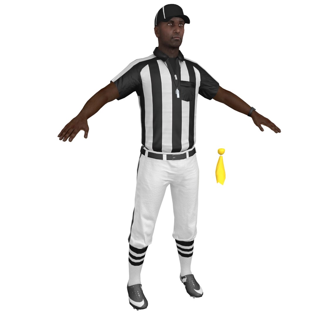 3D football referee model - TurboSquid 1299872