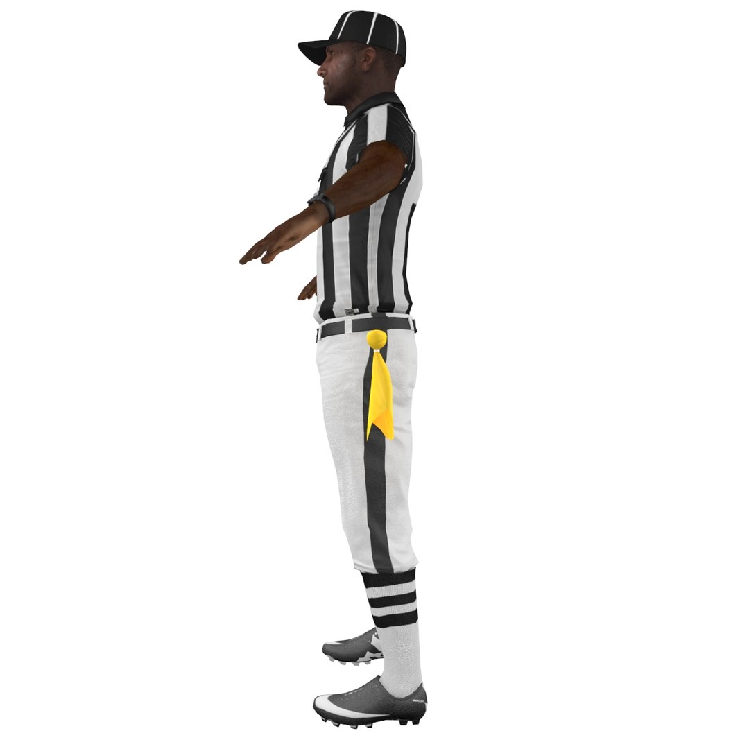 3D Football Referee Model - TurboSquid 1299872