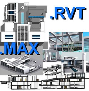 culture centre revit file 3d model