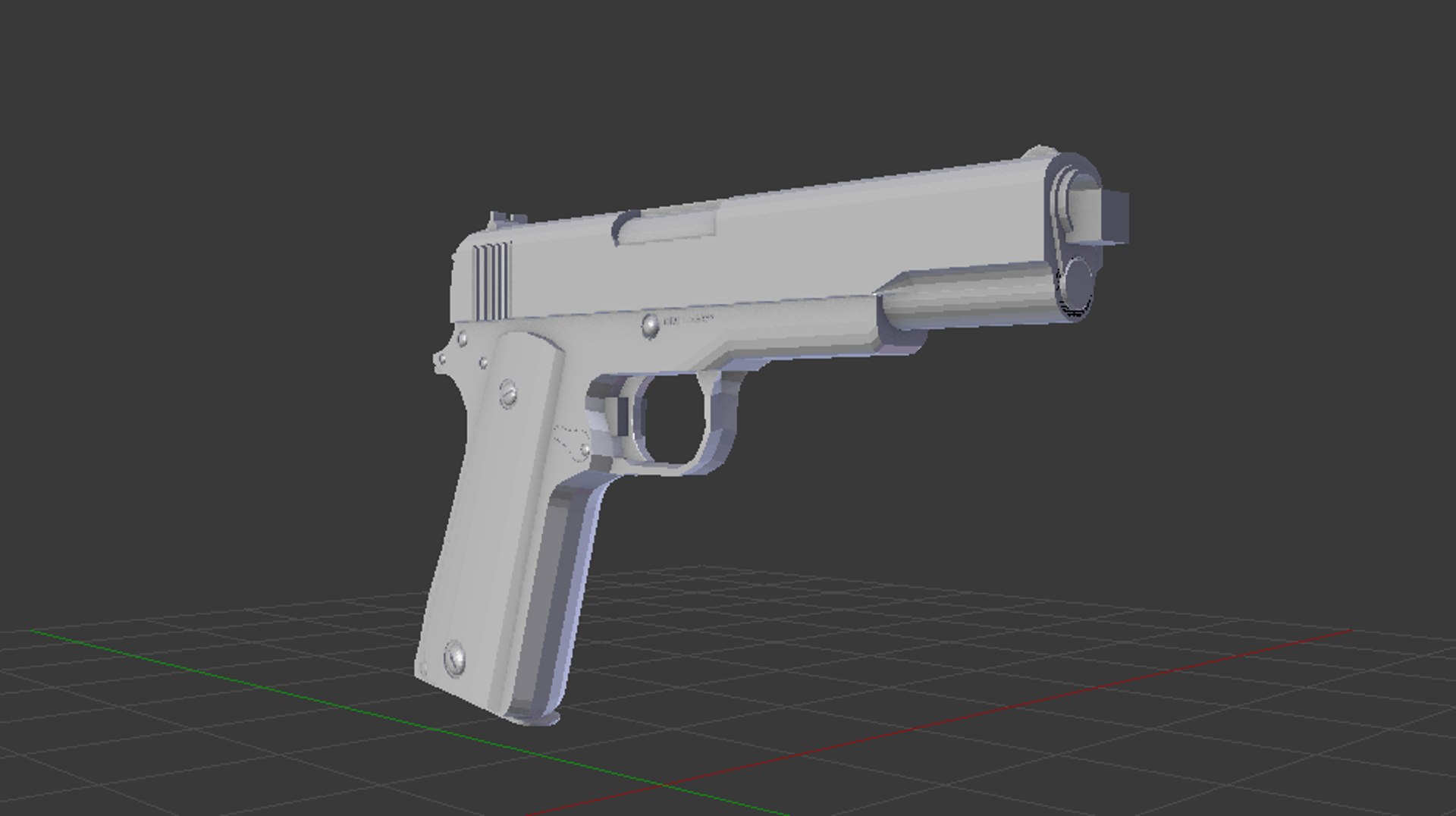 Colt M1911 3d Model Turbosquid 1513609 2740