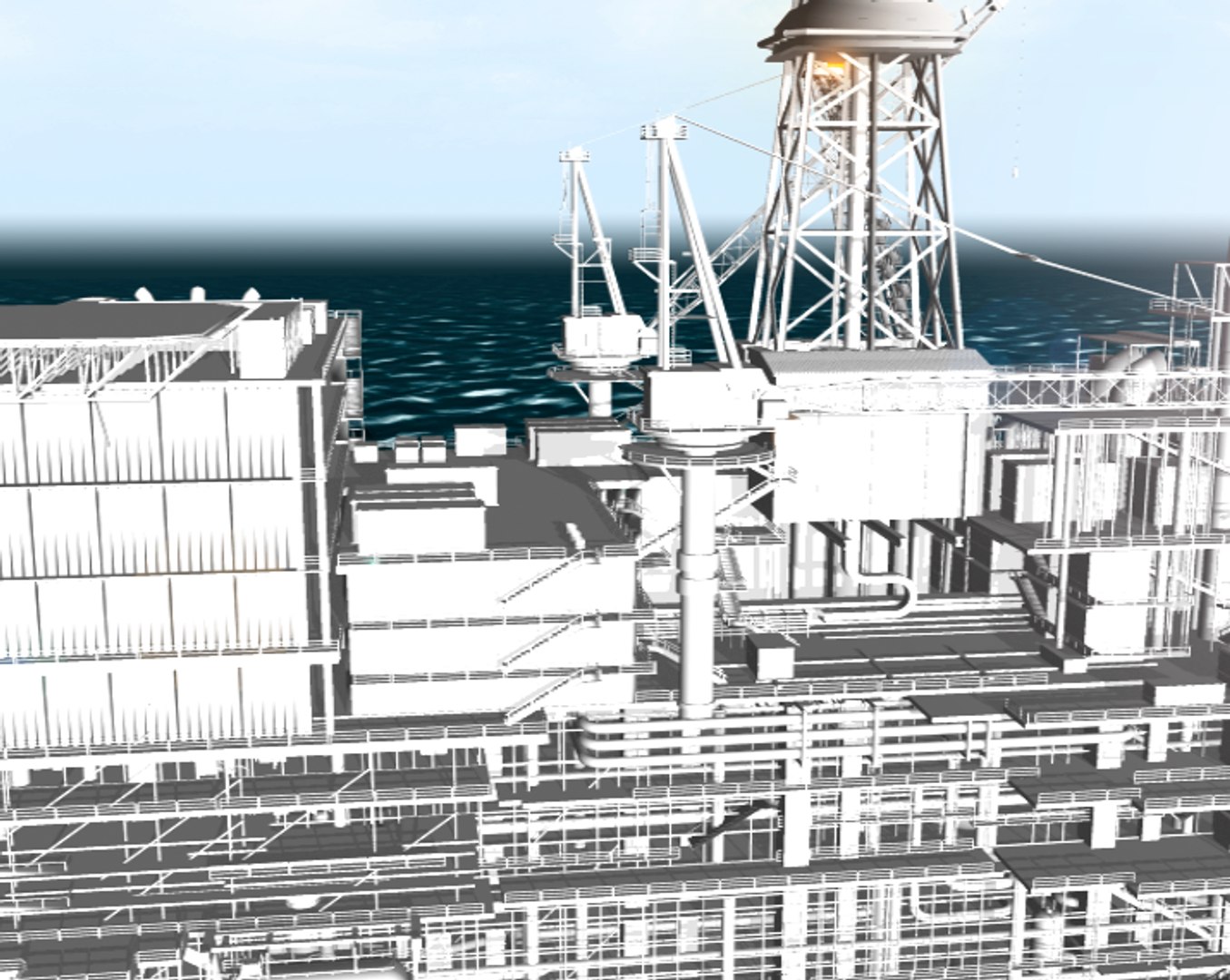 Maya Oil Rig