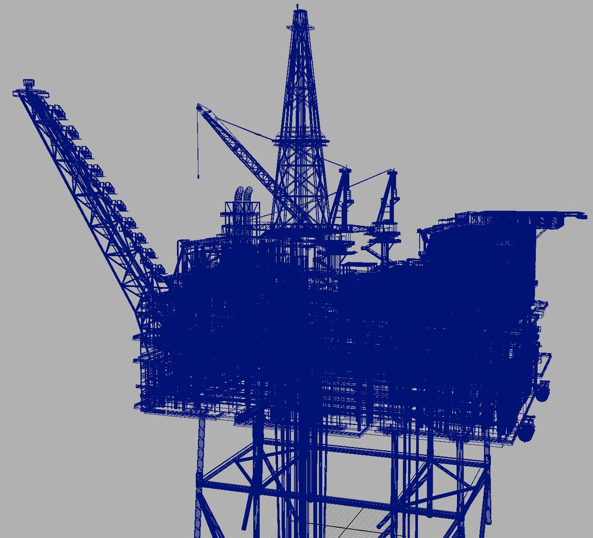 Maya Oil Rig
