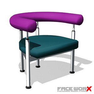 armchair chair 3d max