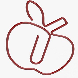 paper apple 3d max