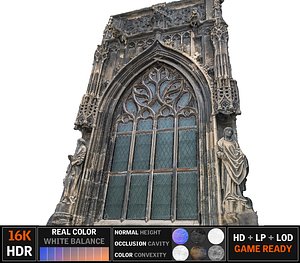 3d gothic architecture
