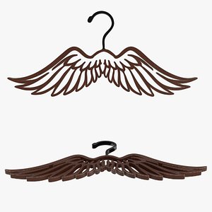 Wing Shaped Clothes Hanger