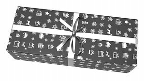 3D Christmas Present PBR 88 model