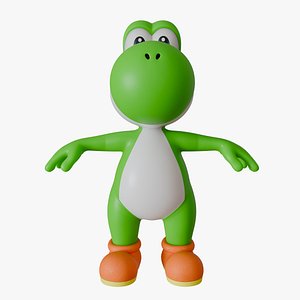Yoshi Character Cinematic Super Mario World