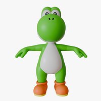Yoshi Character Super Mario World