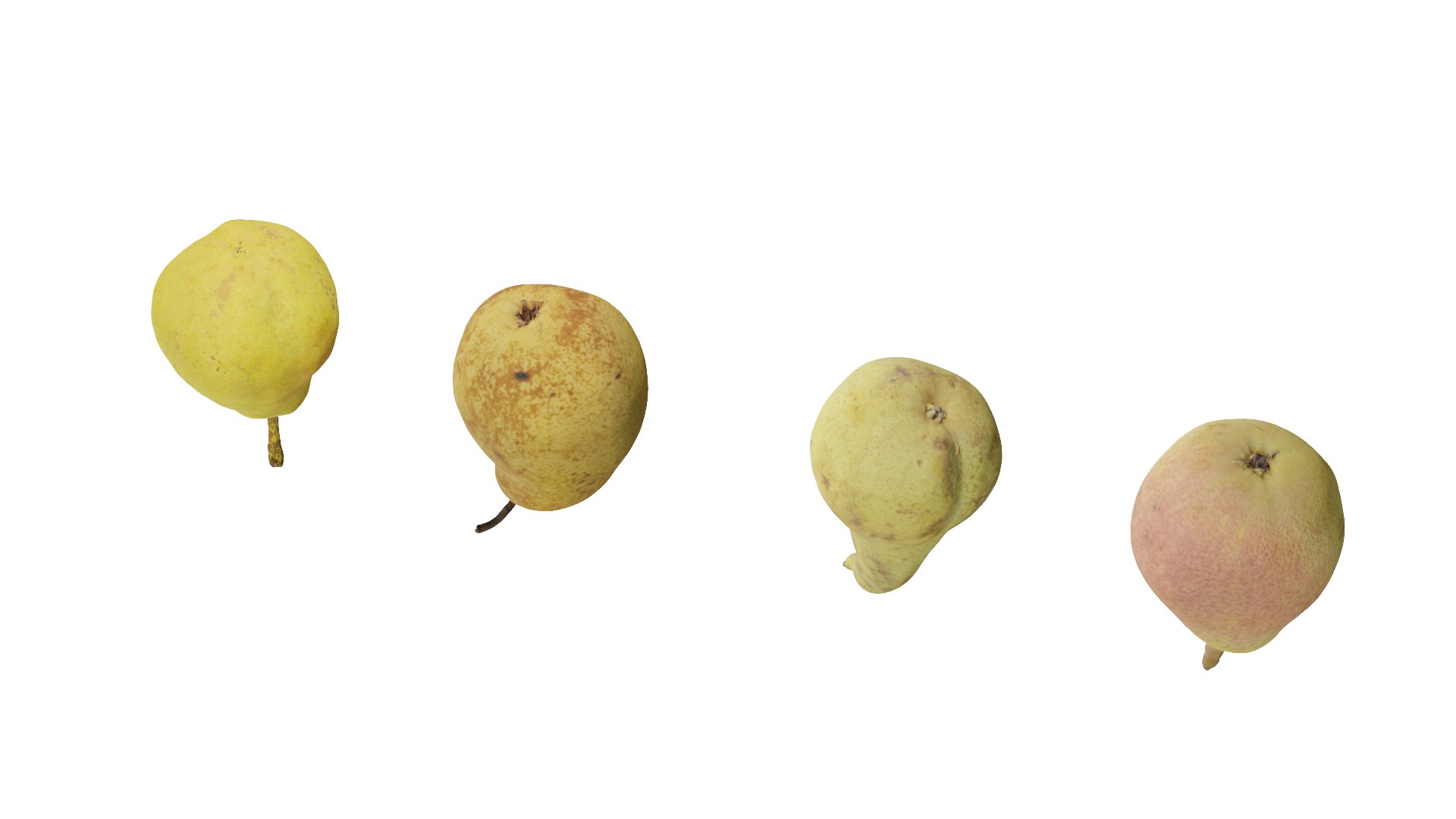 3D Model Pears - TurboSquid 2121527
