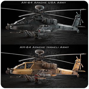 AH-64 Apache USA Israeli