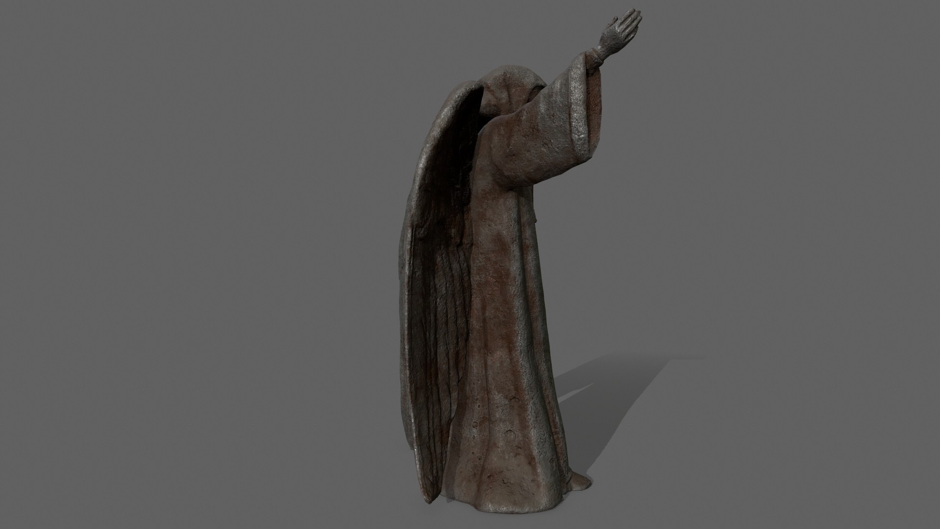 Angel Statue 2 3D - TurboSquid 2029037