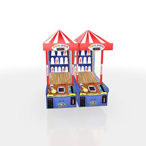 3D clown arcade model