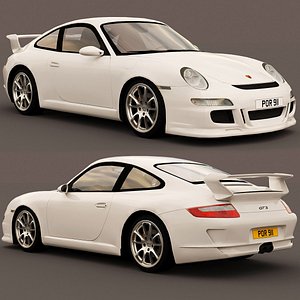 3D porsche 911 gt3 2006 model
