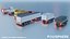 Modular Low Poly Truck Pack
