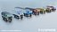 Modular Low Poly Truck Pack