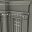3d model building columns modeled