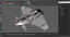 Futuristic Racer Spacecraft