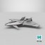 Futuristic Racer Spacecraft