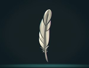 Stylized Feather