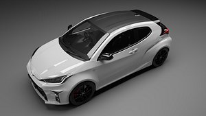 TOYOTA YARIS GR WHITE