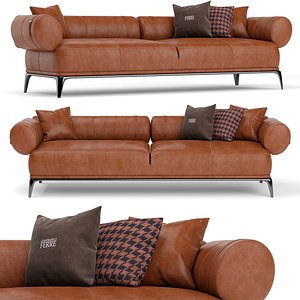 sofa furniture seat 3D