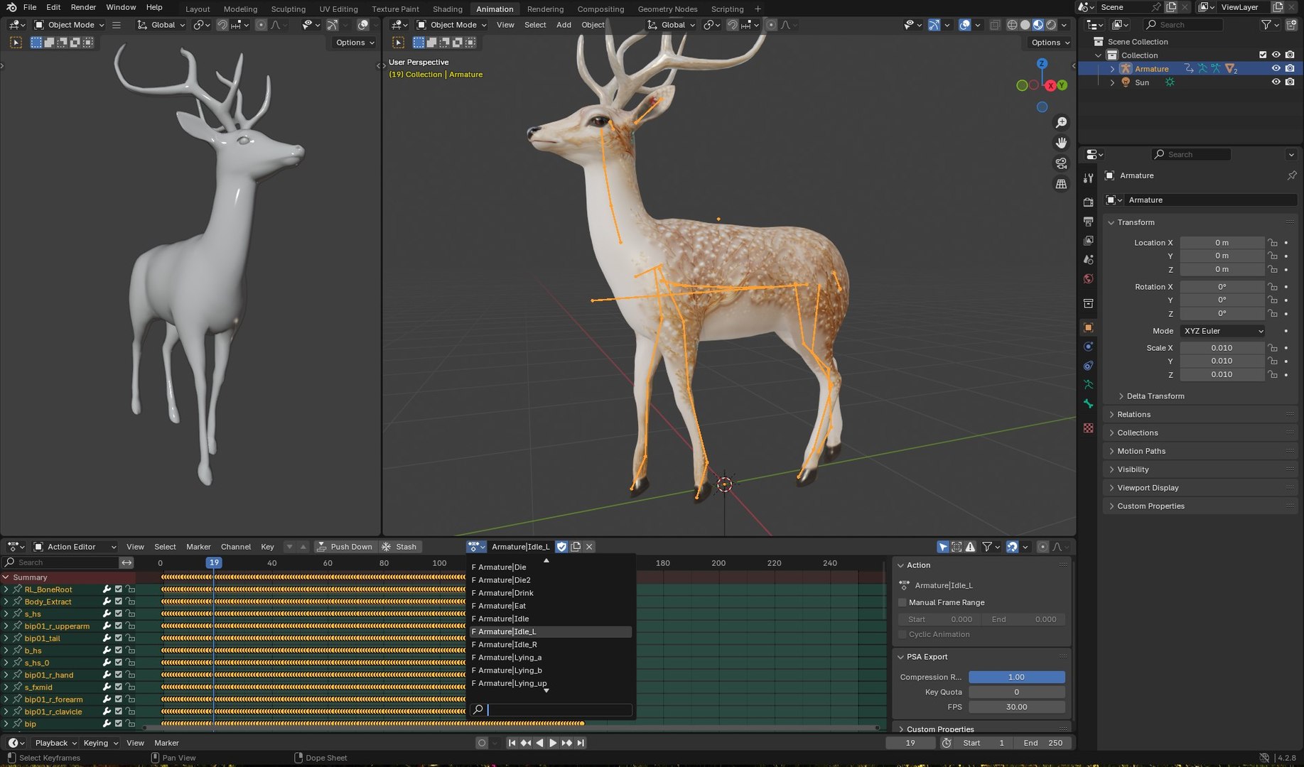 Deer-C4 3D model https://p.turbosquid.com/ts-thumb/Ya/57oRrz/qE/wireframe4/jpg/1782296712/1920x1080/fit_q87/9ebbc3df69aa7659d5709564074b2b5c41a0a711/wireframe4.jpg