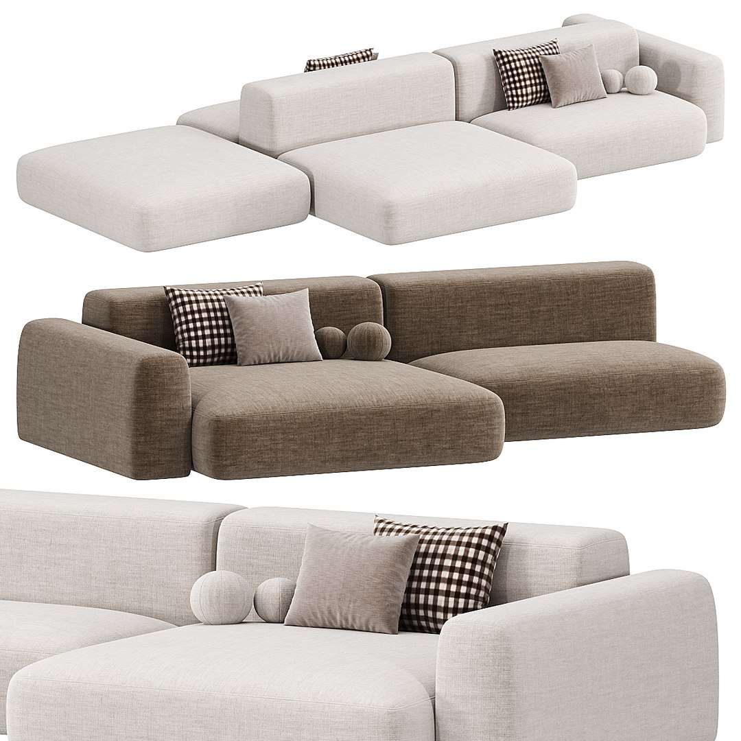 Sky Sofa Modular Sofa By Tamamm 3D - TurboSquid 2204203