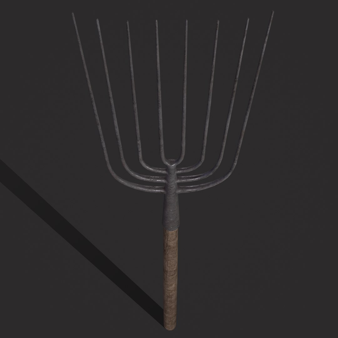 3D Spading Fork Model - TurboSquid 1842233