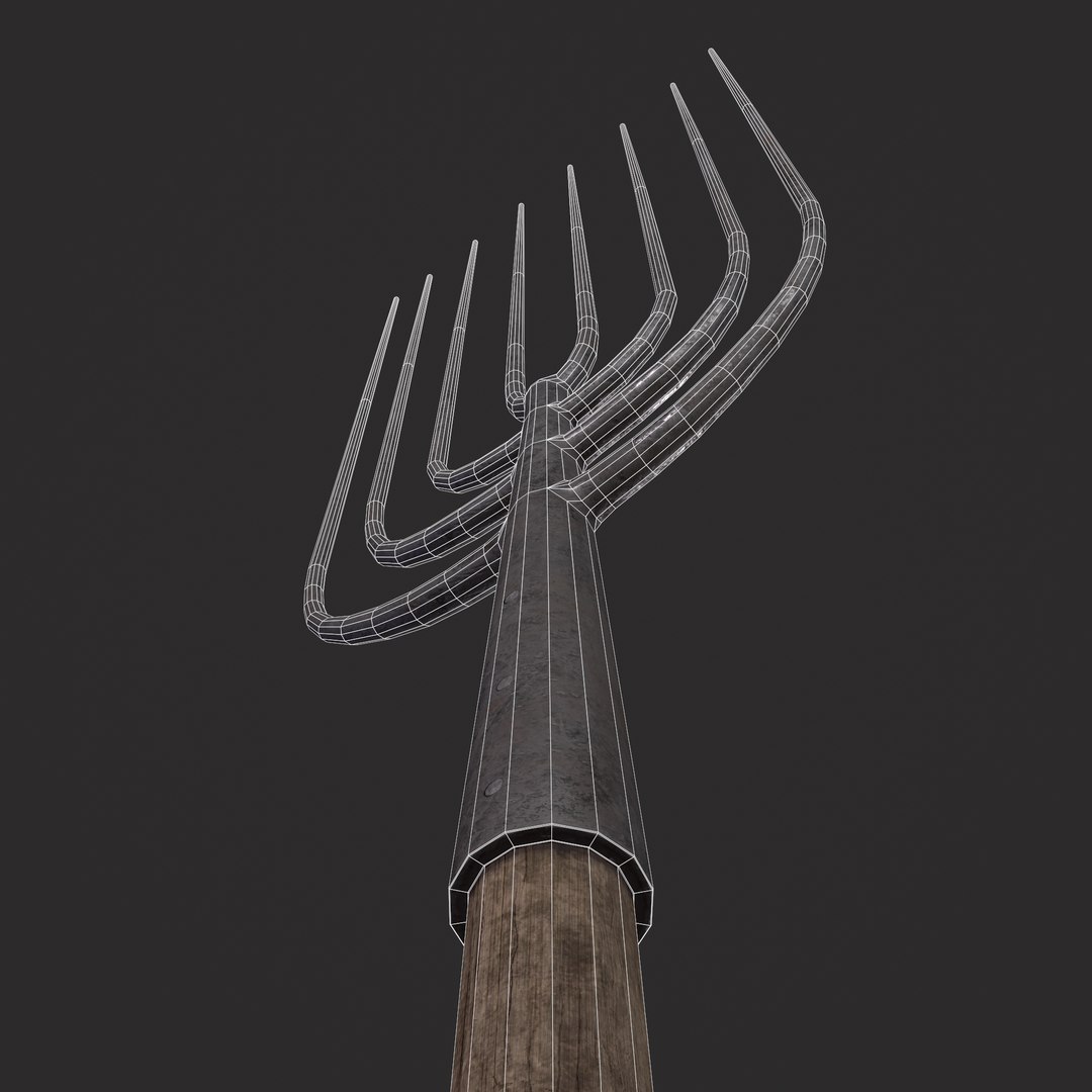 3D Spading Fork Model - TurboSquid 1842233