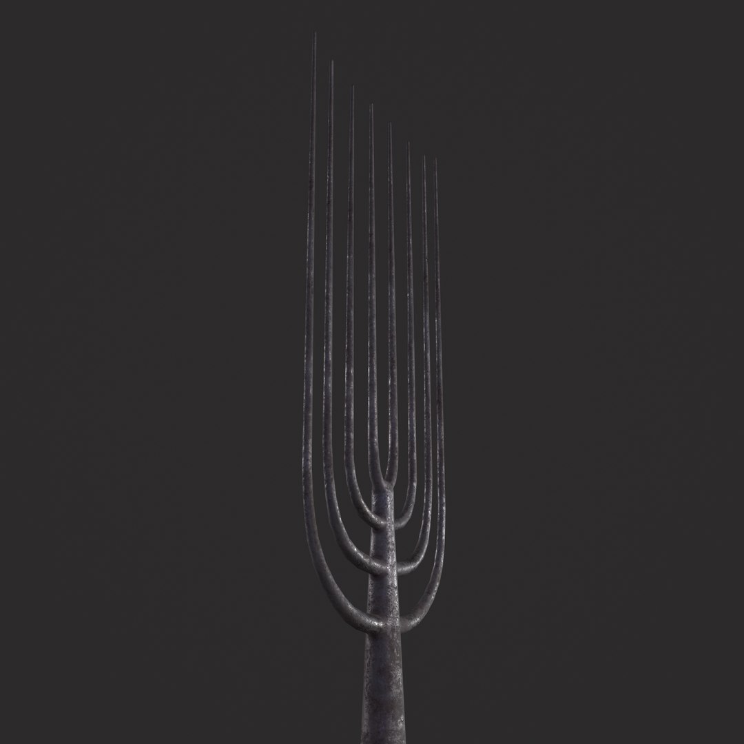 3D Spading Fork Model - TurboSquid 1842233