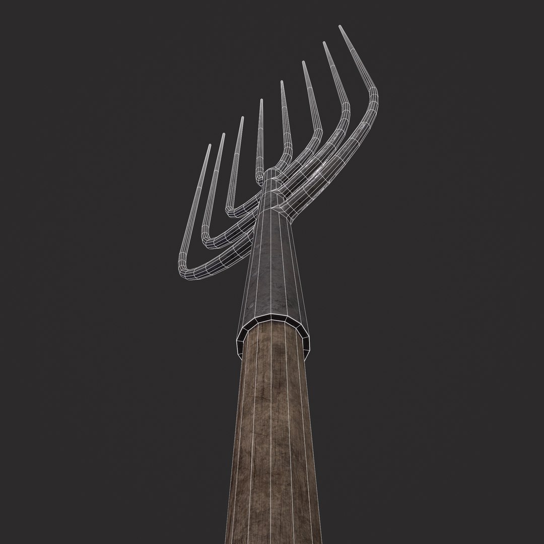 3D Spading Fork Model - TurboSquid 1842233