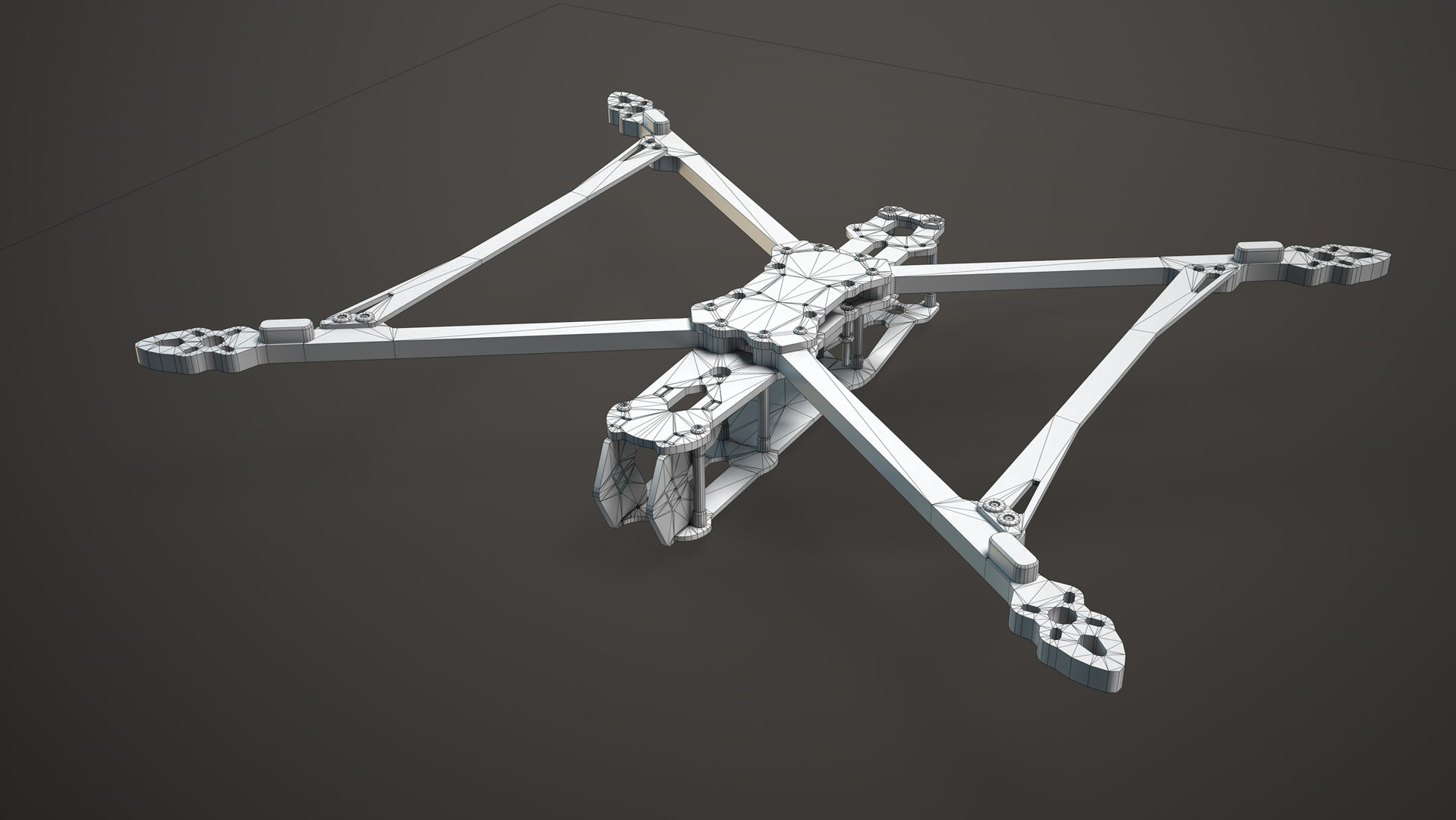 FPV Drone Frame Mark4 7 and 10 Inches Game Ready 3D model https://p.turbosquid.com/ts-thumb/Ya/7RfDTs/TV/17_framemk4_10in_render/jpg/1737298021/1920x1080/fit_q87/e8bedbfa098379b15d0c78ceba678ecf7c5c7c95/17_framemk4_10in_render.jpg