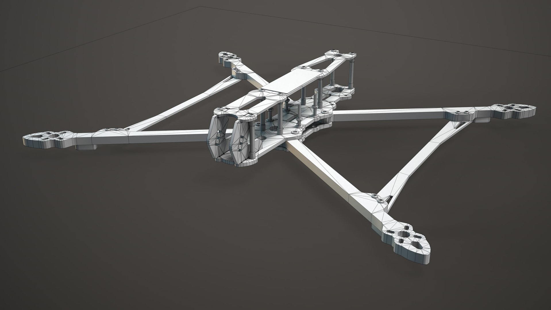 FPV Drone Frame Mark4 7 and 10 Inches Game Ready 3D model https://p.turbosquid.com/ts-thumb/Ya/7RfDTs/wm/16_framemk4_10in_render/jpg/1737298020/1920x1080/fit_q87/5434bc4d1e96dd8719b6c1f624a839a407a04d37/16_framemk4_10in_render.jpg