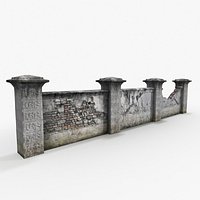 Damaged Garden Wall