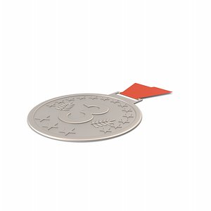 3D Bronze Medal model