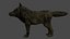 Brown Wolf 3D model