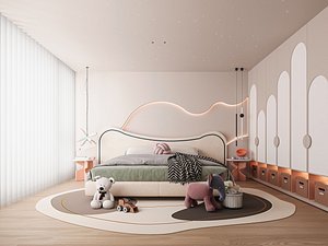 3D model Modern bedroom