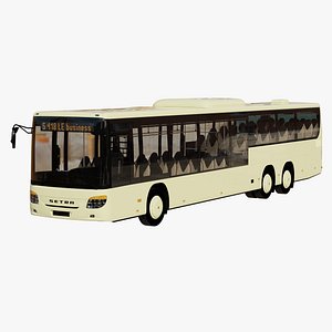 Modern Intercity Low-Entry Bus