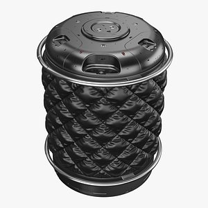 sci-fi barrel 3D model