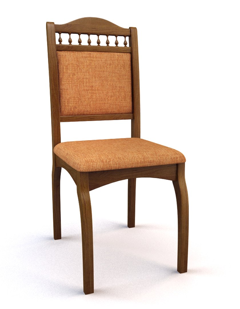3d model set classic chairs